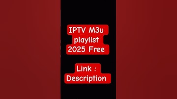 IPTV M3u playlist 2026 Free #iptv​ #m3u​ #iptv2025uk​ ​ #playlist​
