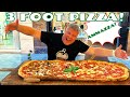 $35 MONSTER PIZZA!!🍕1 Meter of MOZZARELLA💯 - Valencia Spain