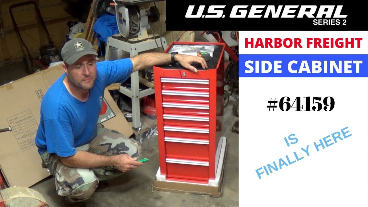 HOW TO ADD THE END CABINET ONTO THE HARBOR FREIGHT TOOL CART  #harborfreightprojects 