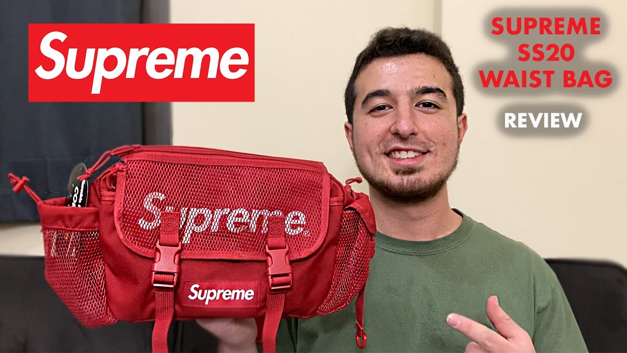 Supreme Waist Bag 20ss Week1 シュプリーム ウエスト バッグ - YouTube