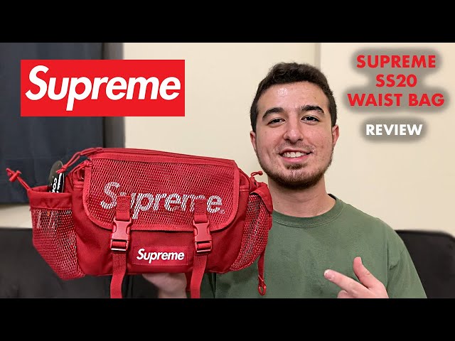 Supreme FW20 Waist Bag Review Comparison + Try-On 