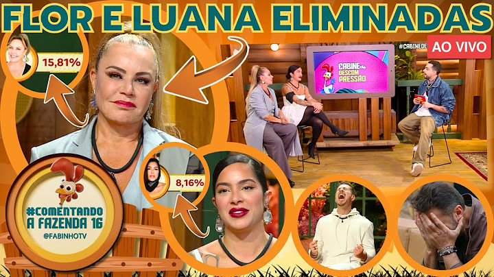 🔥A FAZENDA 16: ELIMINAÇÃO AO VIVO, FLOR E LUANA ELIMINADAS, TRETA E PROVOCAÇÃO, CABINE DESCOMPRESSÃO