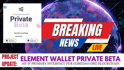 ELEMENT WALLET COREDAO.ORG BLOCKCHAIN