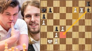Can Magnus Handle This Rare Line of The French? || Rapport vs Carlsen || Grenke Chess Classic (2024)