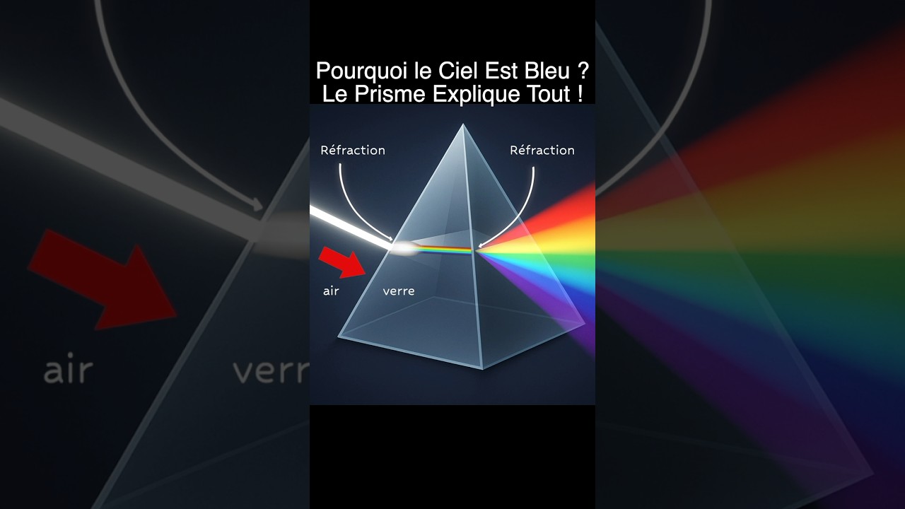 Comprendre le Bleu du Ciel… Avec un Simple Prisme ! 