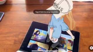 AR example comic book