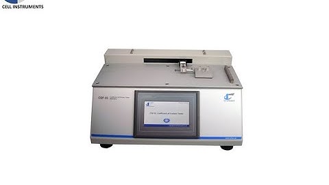 COF-01 Coefficient of Friction Tester ASTM D1894 ISO 8295
