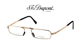 Складные очки S.T. Dupont - механика складывания и цвета