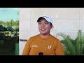 Mariel Galdiano First Round Interview | 2024 Epson Tour Championship at Indian Wells