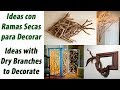 Ideas con Ramas Secas para Decorar