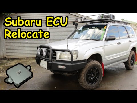 How to relocate your ECU (Subaru Forester)