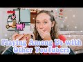 playing among us with other youtubers!!! {yellow is v sus}
