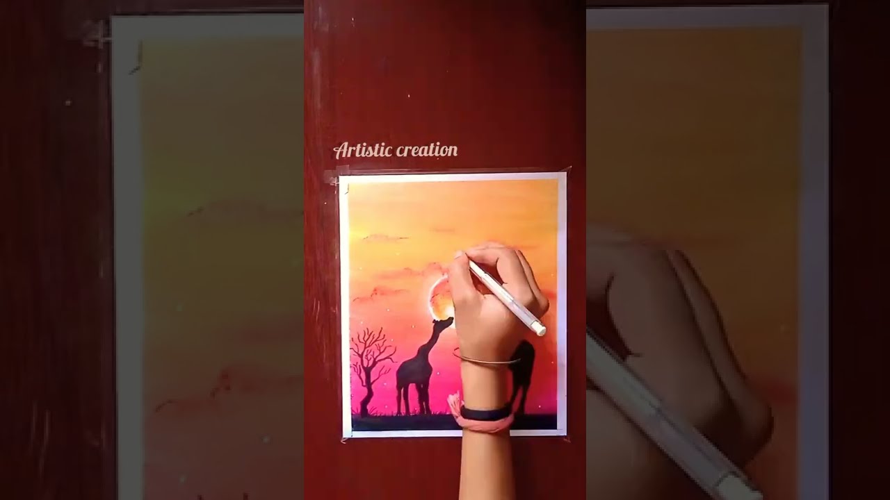 oiL paSteL dRawiNg.. ✨