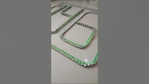 i build the matchbox domino part 146. #shorts #ooocratfs