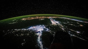ISS Timelapse - From Accra to Baku by Night (19 Oct 2025)