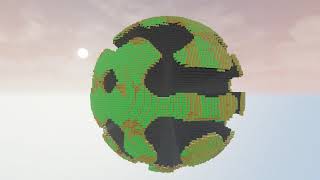 UE4 procedural planet like Minecraft.