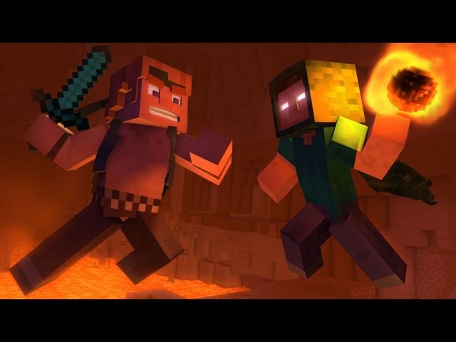 Take Back the Night - A Minecraft Original Music Video class=