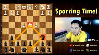 Panlaban sa Matigas na Sicilian Maroczy Bind || Chess com Sparring 20 || IM Roderick Nava screenshot 5