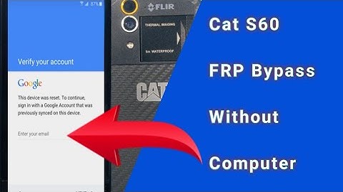 Cat S60 FRP Bypass