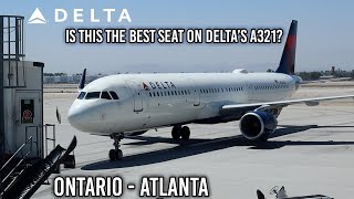 Flying Delta's Airbus A321 | Main Cabin | Ontario-Atlanta