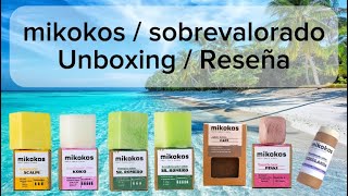 Reseña mikokos 📦/ sobrevalorado?❌No es lo que esperaba.🍃🥥🧼🫧