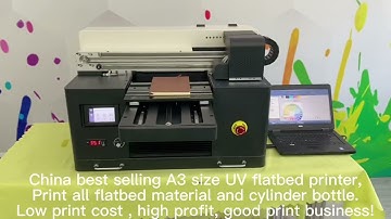 Leather ( notebook cover ) printing by Funsun A3 UV Printer