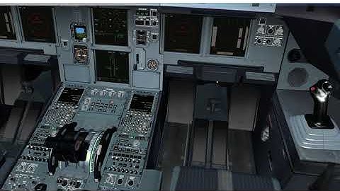 FSX A320 Complete Startup from Cold and Dark State Part 1