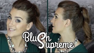 как СДЕЛАТЬ простой КОНСКИЙ ХВОСТ c ИЗЮМИНКОЙ | BlushSupreme