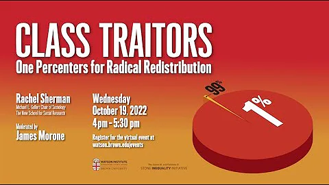 Class Traitors: One Percenters for Radical Redistr...