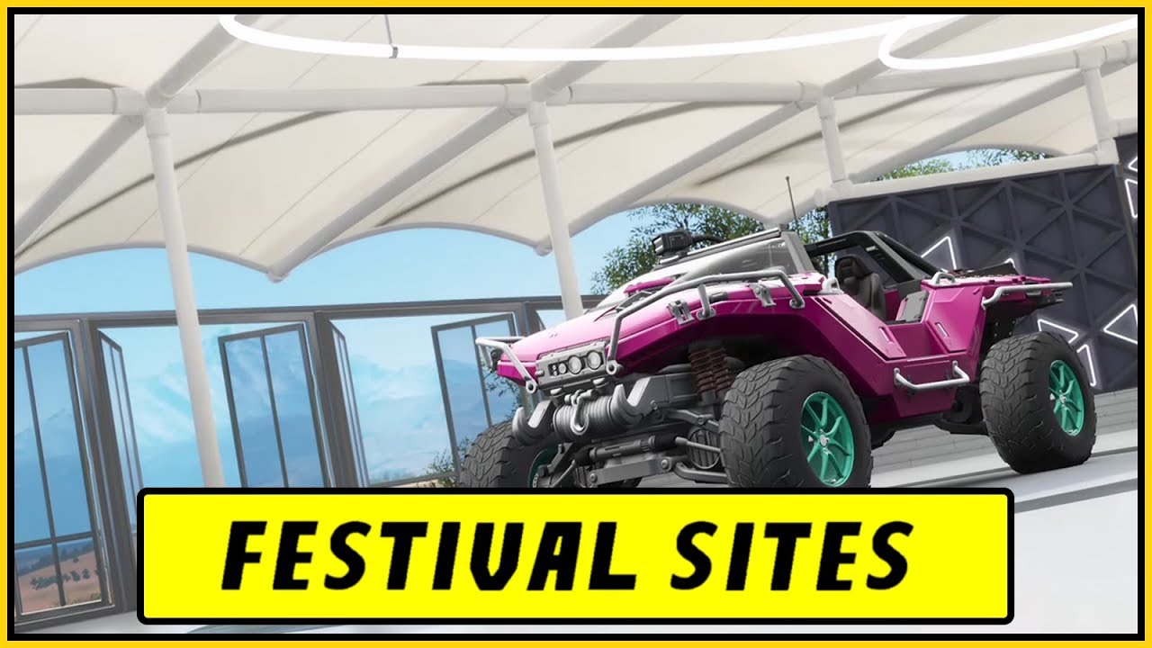 Where is Horizon 3 festival site in Forza Horizon 5?