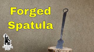 Forging a spatula - blacksmithing for beginners