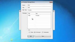 Showing My New Message Box Generator Made In VB 10