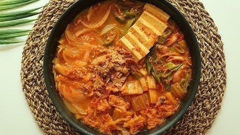 백종원 참치김치찌개 정말 간단하고 맛있어!