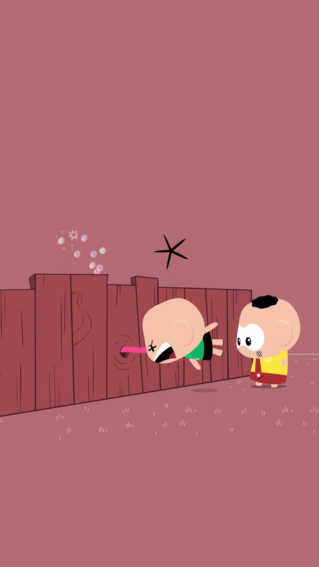 What's going on behind that fence? ?? #MonicaToy #shorts