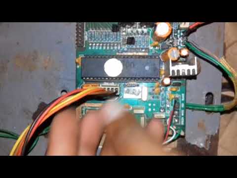 weight machine circuit board diagram pat2 - YouTube