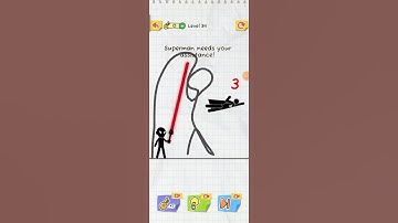 draw 2 save level 34 solution #trending #viral #gaming #gamer #youtube  shorts #twist