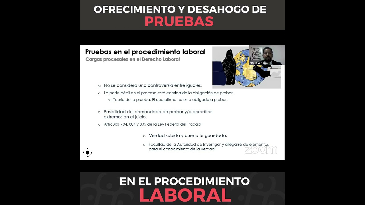 Ofrecimiento y Desahogo de Pruebas en el Nuevo Proceso Laboral - YouTube