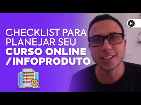 Como PLANEJAR UM CURSO ONLINE/INFOPRODUTO? Checklist exclusivo 💥