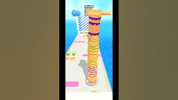 PANCAKE RUN - All Levels Gameplay Android - LEVEL 77 #shorts
