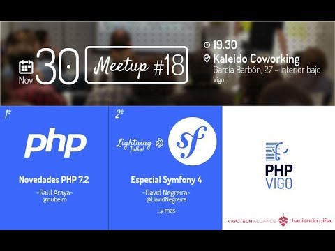 Symfony 4 con David Negreira