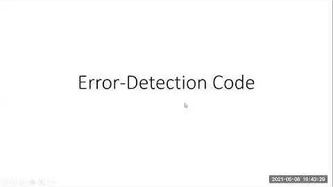Lecture 14, DLD (Digital Logic Design:IT-104),  Chapter#01,Error Detection Code (Parity Bit)