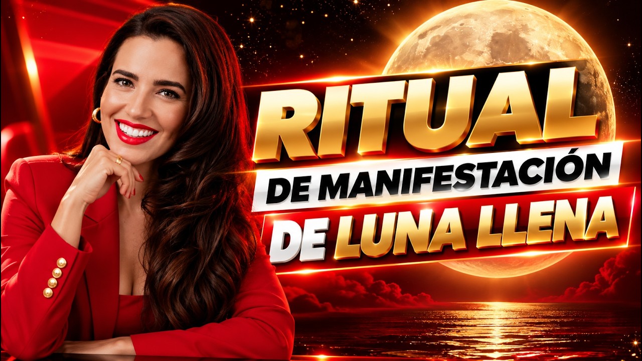 Ritual De Manifestación De Luna LLena - YouTube