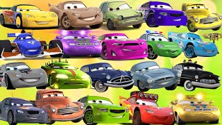 Looking For Disney Pixar Cars Lightning Mcqueen, Rip Clutchgoneski, Hudson Hornet, Snot Rod, Mater