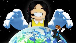 Me CONVIERTO en DIOS de Roblox y llego al espacio 🚀  🌎 | paolazgames