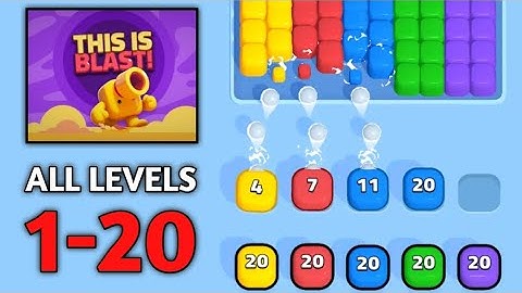 This Is Blast All Levels 1-20 Gameplay Walkthrough