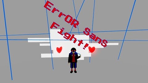 Error! Sans Fight {In Obby Creator}