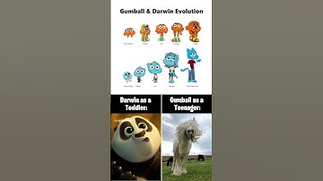 Gumball & Darwin Evolution 💀 #shorts