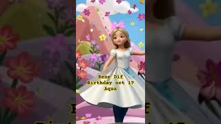Rene Dif dj birthday oct 17 shorts ai dance AQUA BARBIE GIRL #POP #MUSIC #SONGS