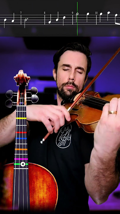 🎻Violin Tutorial of Merry Go Round of Life - Howl's Moving Castle with Music Sheet and Violin Tabs🤘