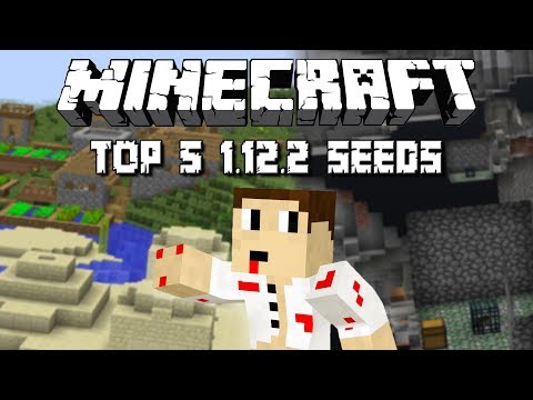 "Minecraft Top 5 1.12.2 Seeds" - 4 СЕЛА И 3 SPAWNER-А